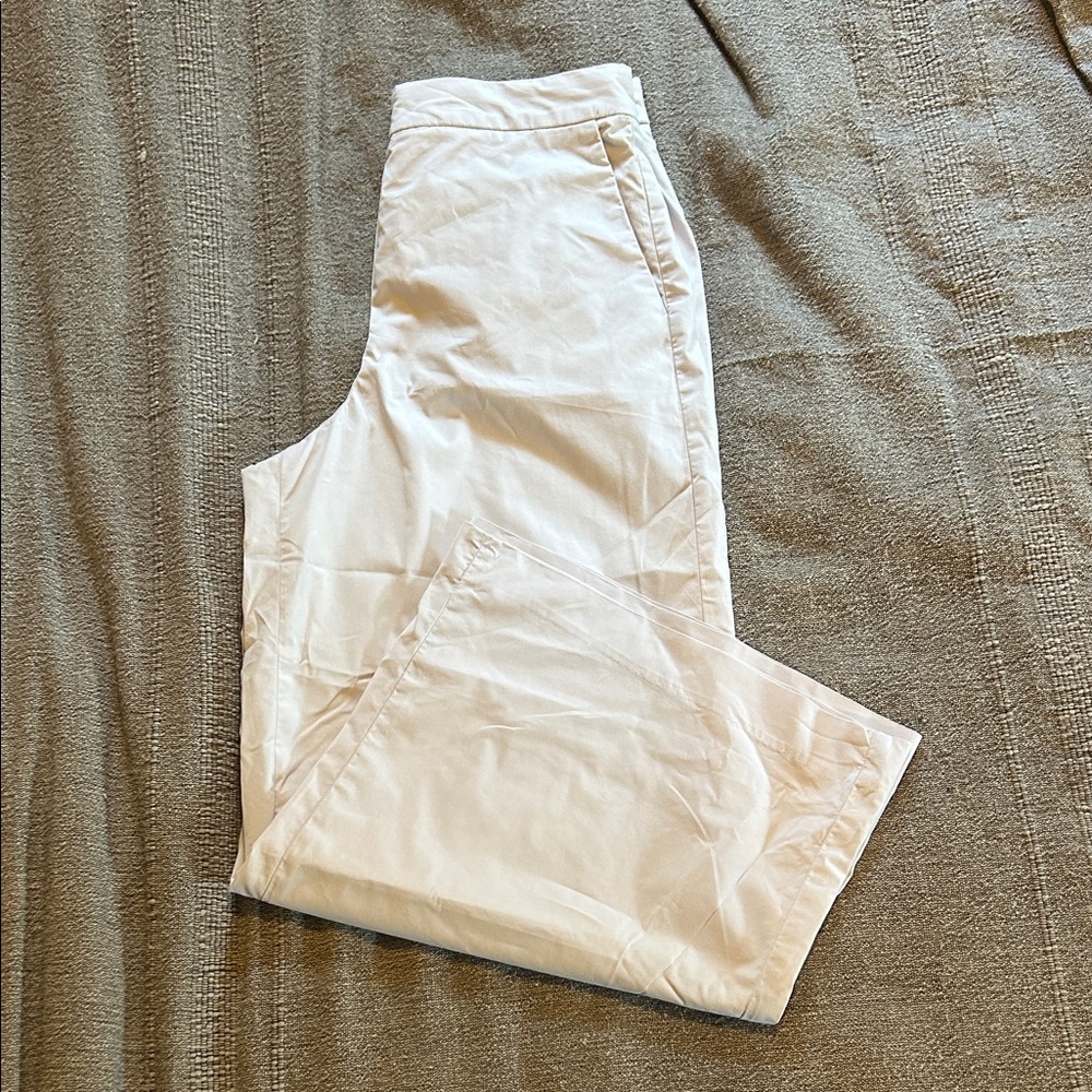 Babaton Manolo Wide leg Cropped Pants | Light Grey